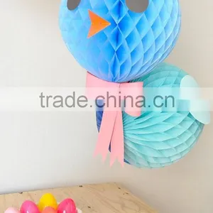 8" Honeycomb Balls - Baby Shower Decorations thumbnail-1