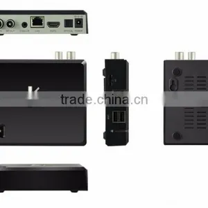 K1 Android 4.4 TV Box+DVB S2 S805 Quad Core 1G/8G Wifi XBMC KODI Free Movies K1+T2 Smart Andorid TV Box thumbnail-2