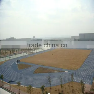 Blue Color Rubber Racing Tracks by IAAF Certificate thumbnail-3