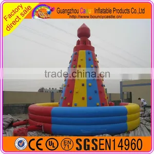 Challenging and Safe Inflatable Climbing Wall for Kids and Adults thumbnail-1