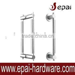 Stainless Steel Door Handle on Rose thumbnail-1