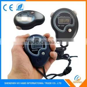 China Supplier Fashion Plastic Button Battery Professional Stopwatch thumbnail-4