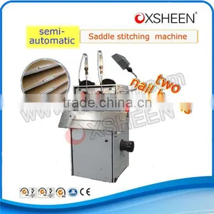 Overseas Technology Semi-auto Saddle Stitching Machine thumbnail-1