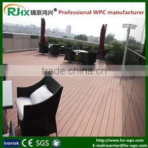 Long Lifespan Wpc Crack-resistant Decking With Hollow Composite Decking Board thumbnail-1