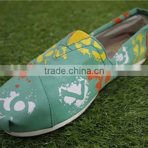 Abstract in the Printing Leisure Canvas Shoes thumbnail-2