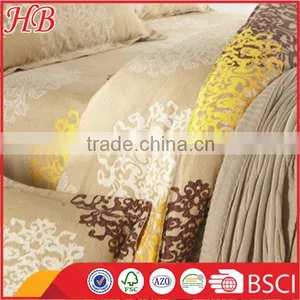 100% Polyester 3 pc Bedding Set,filling Polyester Microfiber Bedding Set,mocrofiber Yarn Dyed Bedding Set thumbnail-1