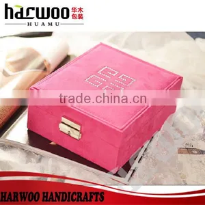 New Arrival High Quality European Leather Trendy Jewelry Box thumbnail-5