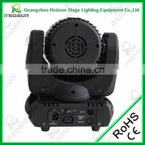 Lowest Price!!! High Quality LED Professional 12pcs 10W RGBW Moving Head Mini Euro Gobo Disco Moving Head Light thumbnail-3