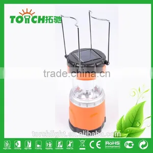 Super Bright LED Camping Lantern 3*AA Battery Solar Lantern Rechargeable Camp Light Outdoor Multifunctional Tent Lamp thumbnail-6
