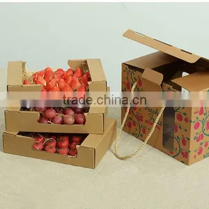 Corrugated Carton Box for Fresh Fruit and Vegetable Packaging thumbnail-3