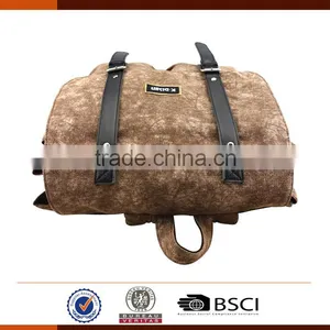Vintage Style Unisex Korean Fashion Casual Laptop Backpack thumbnail-4