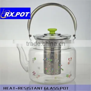 1500ml/2200ml/2600ml/3000mlHot Selling Useful Promotional Gift Customized Heat Resistant Borosilicate Glass Tea&coffee Pot thumbnail-2