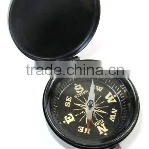 Nautical Antique Brass Pocket Compass -Pendant Compass 13485 thumbnail-3