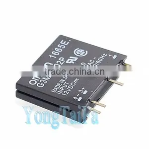 7.62 mm Solid State Relay G3MB-202P DC-AC PCB SSR In 12VDC Out 2A at 100 to 240 VAC thumbnail-1