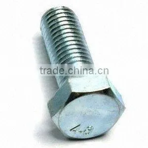DIN 931/933 Zinc Plated Hex Bolt thumbnail-1