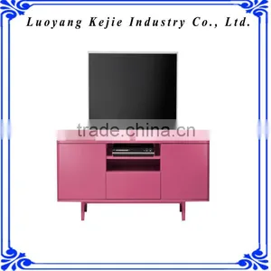 New Design Stone Top and Wooden Base tv Cabinet Wooden tv Stands Multi Tiers Glass tv Cabinet With Great Price thumbnail-3