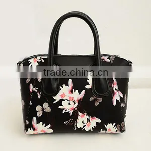 Christmas Popular Women Butterfly Printed Handbag thumbnail-6
