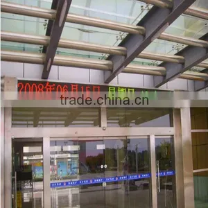 Semi-outdoor Double Color Led Moving Display Show Accurate Information thumbnail-1