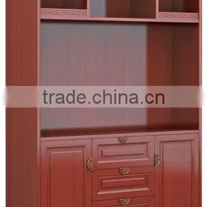 Home Filing Cabinet Wooden Office Furniture Bookcase thumbnail-2