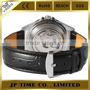 Automatic Mechanical Movement Rotating Bezel Featurely Watch Steel Wrist Watch thumbnail-3
