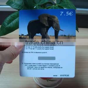 Paper Prepaid Phone Card thumbnail-1