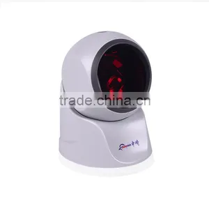 Zonerich White and Black Stype Barcode Scanner Used Cash Register for Sale ZQ-LS7025 thumbnail-1