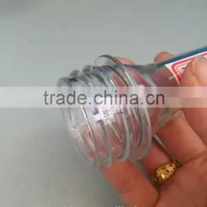 Plastic Bottle Preform Transperant Pco 38mm 25gs PET Preform for 300-500ML Drink/juice Bottle in Medium Temperature Filling thumbnail-3