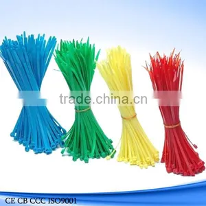 Plastic Nylon Cable Tie Low Price for Cable Tie White and Black Plastic thumbnail-1