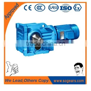 Flexibility Helical Worm Geared Motors Geared Reducers thumbnail-1
