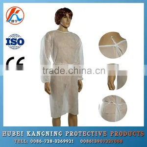 Breathable Operation Nonwoven Surgical Coverall Gown thumbnail-1