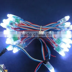 DC5V Input,50pcs a String;round Shape 12mm WS2811 Led Pixel String Light thumbnail-4