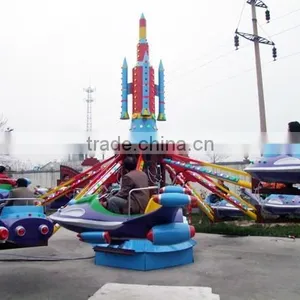Rotating Airplane Rides Amusement Park Equipment Games Factory thumbnail-2