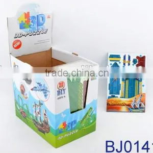 Hot New Kid Toy Funny Educational Plastic 3D Puzzle Small Pirate Corsair Toy thumbnail-1