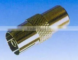 TV Adpator Brass Material Nickel Plating Rohs Comliant thumbnail-1