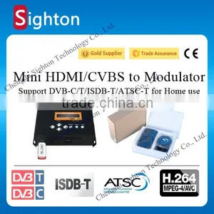 Digital tv Single Channel Signal Converter HDMI to RF Encoder Modulator thumbnail-1