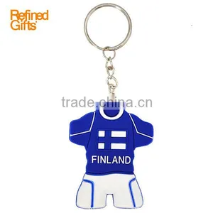 Keychain/keyring/key Tag Silicone /soft Rubber/PVC Rubber Club Seires thumbnail-4