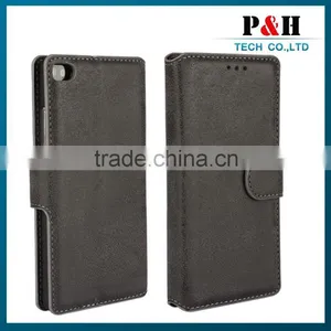 Fashion Newest Leather Case for Huawei Ascend p7 thumbnail-1
