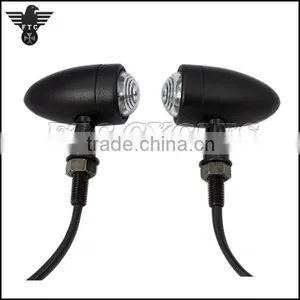Clear Lens Indicator Light Vintage Motorcycle for Honda Custom thumbnail-4