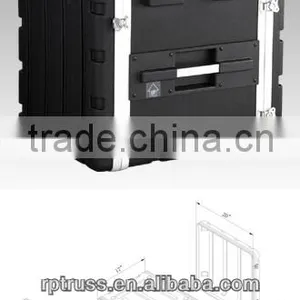 New Large Heavy Duty Black ABS Aluminum Flight Case thumbnail-1