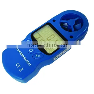 LCD Digital Hand-held Wind Speed Gauge Meter Multifunction Measure Anemometer Thermometer and Temperature thumbnail-4