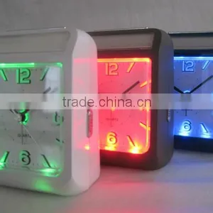 Night Touch Light LED Quartz Alarm Clocks for Eldly thumbnail-3