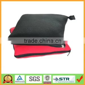 Customize Logo Zip up Polar Fleece Throw Blanket Easy to Carry thumbnail-1