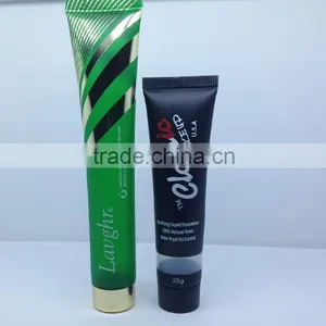 25mm Color Plastic Cosmetic Tubes Packing With Flip Top Cap thumbnail-1