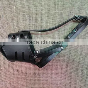 Wholesale Luxury New Design Genuine Leather Dog Muzzle thumbnail-1