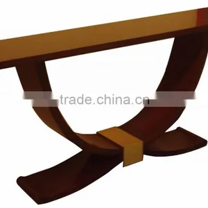 B-010# Wall Italy Design Wood Antiquet Furniture Console Table thumbnail-4