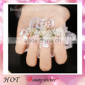 Wholesale Nail Foil Sticker Custom Nail Wraps Cheap Nail Sticker Black Rock Lace Sticker thumbnail-3