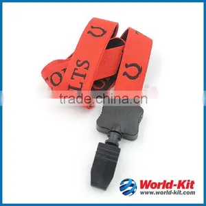 Fashion Polyester Woven Logo Lanyard Strap thumbnail-1