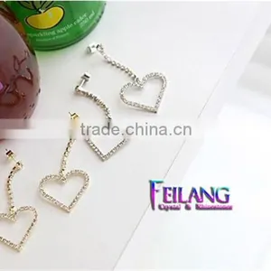 Hotsales Fashion Heart Shap Earrings Chandelier Earrings thumbnail-1