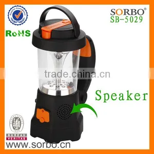 Portable Night Fishing LED Lantern With FM & AM Radio - Rechargeable Battery for Phones thumbnail-5