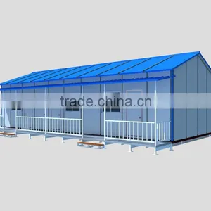 China Sandwich Panel Steel Prefab Apartments Building thumbnail-1